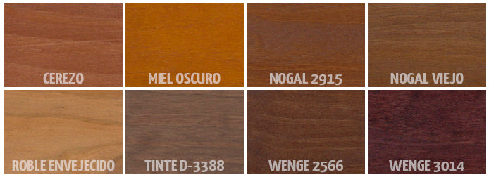 Tintes y acabados de nuestras ventanas de madera