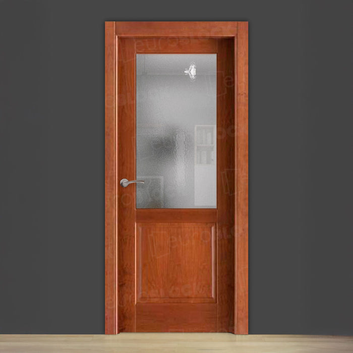 Puerta Block Rústica de Madera Alegría ZV1