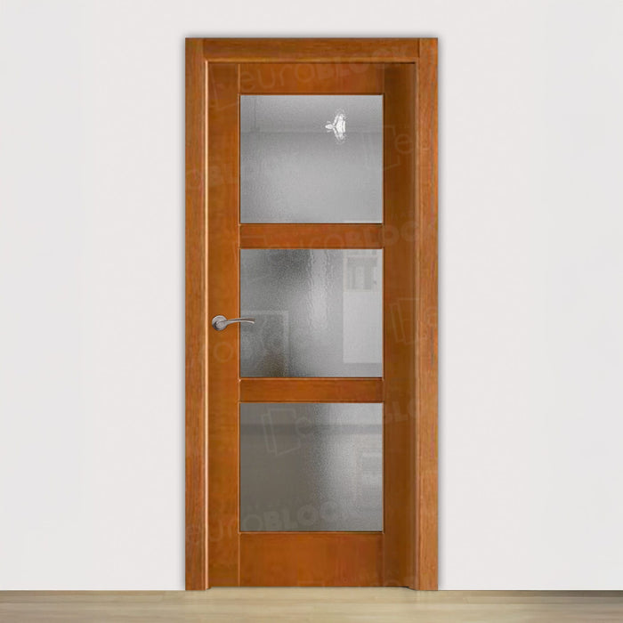 Puerta Block Rústica de Madera Amanecer V3