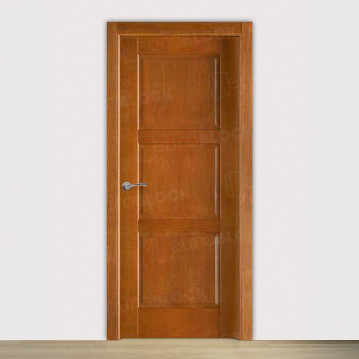 Puerta Block Rústica de Madera Amanecer