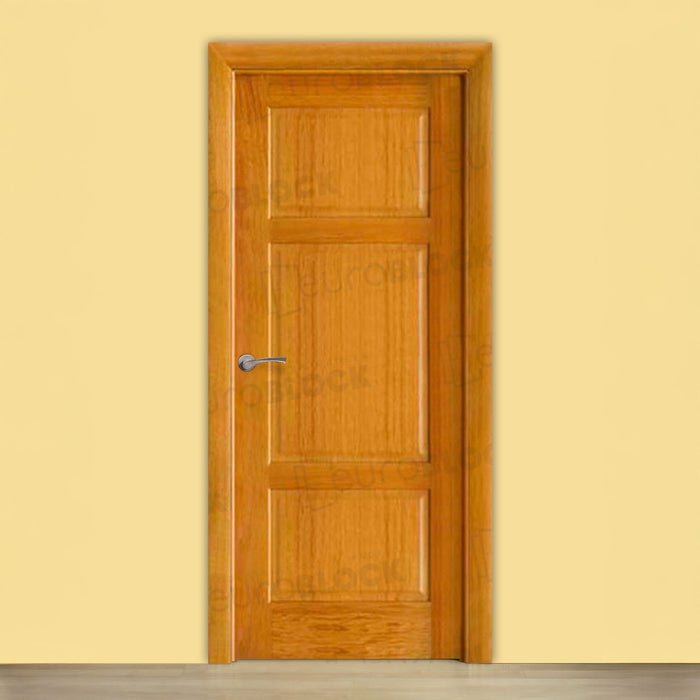 Puerta Block Rústica de Madera Bahía