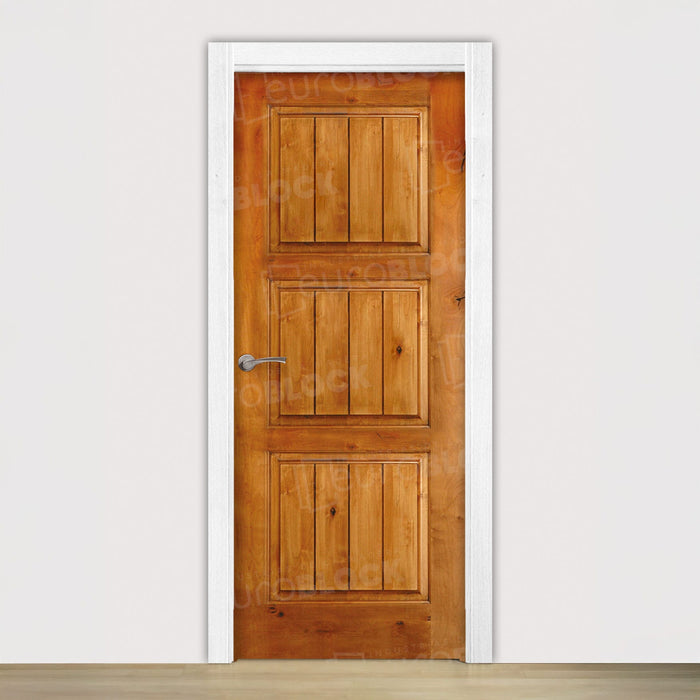 Puerta Block Rústica de Madera Bernabeu
