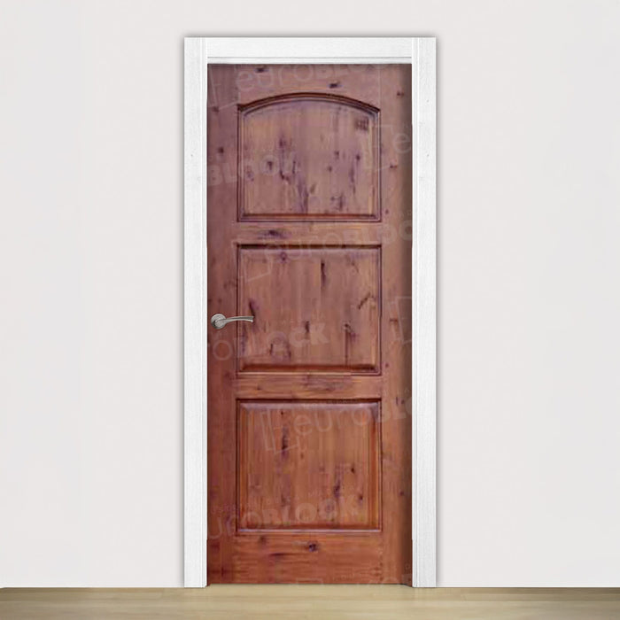 Puerta Block Rústica de Madera Burgos