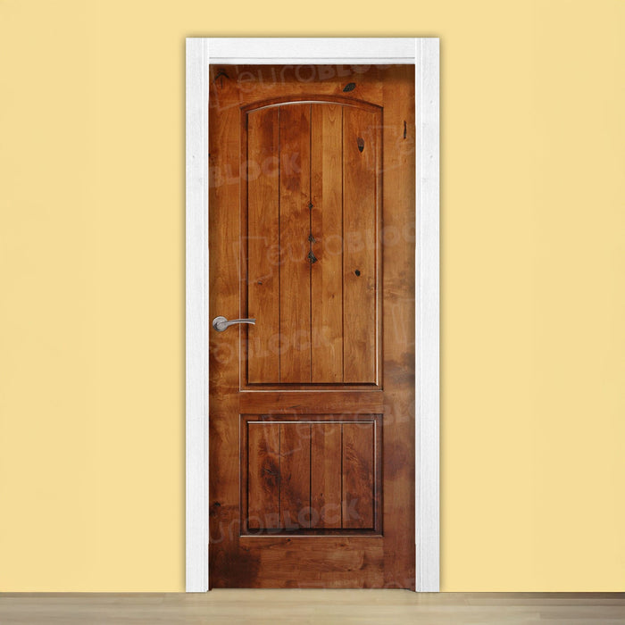 Puerta Block Rústica de Madera Caracas