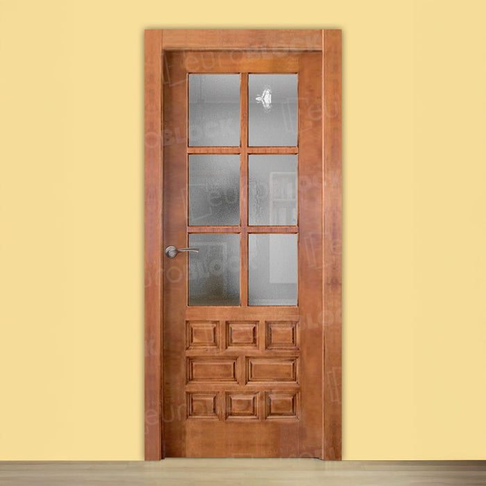 Puertas de Interior Rústicas Madera Castellana ZV6