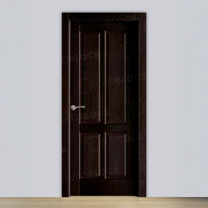 Puerta Block Rústica de Madera Goya
