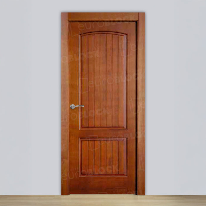 Puerta Block Rústica de Madera Madrid