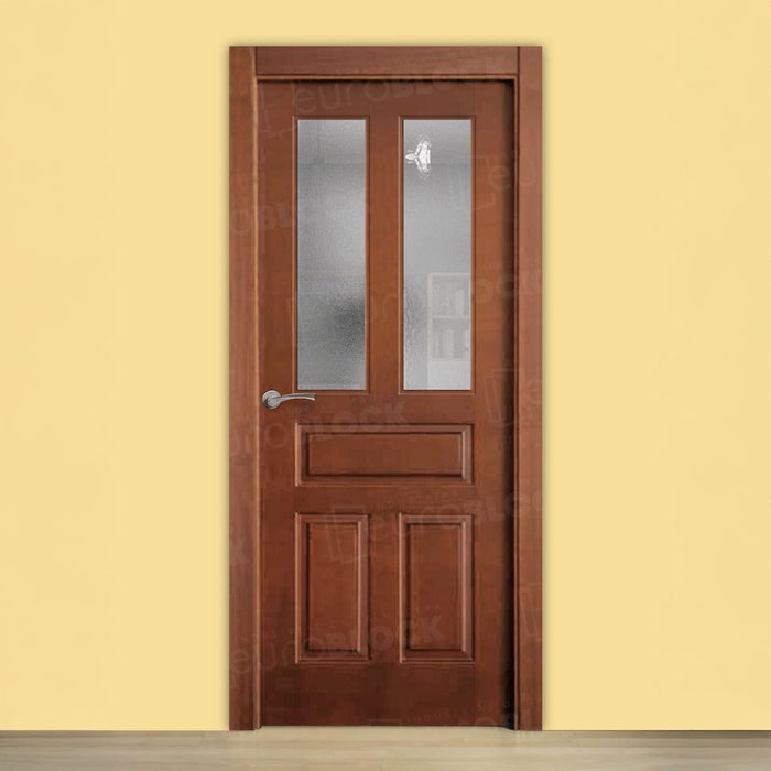 Puerta Block Rústica de Madera Malaga V2