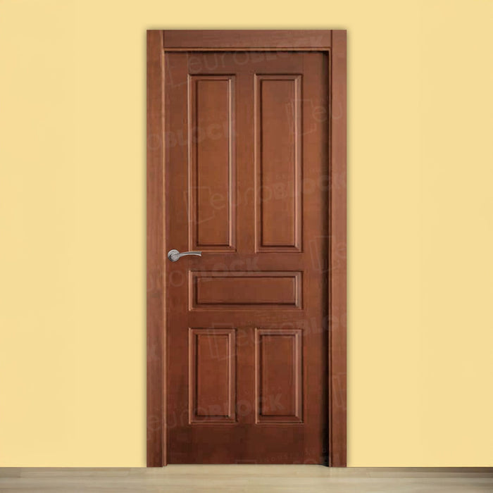 Puerta Block Rústica de Madera Malaga