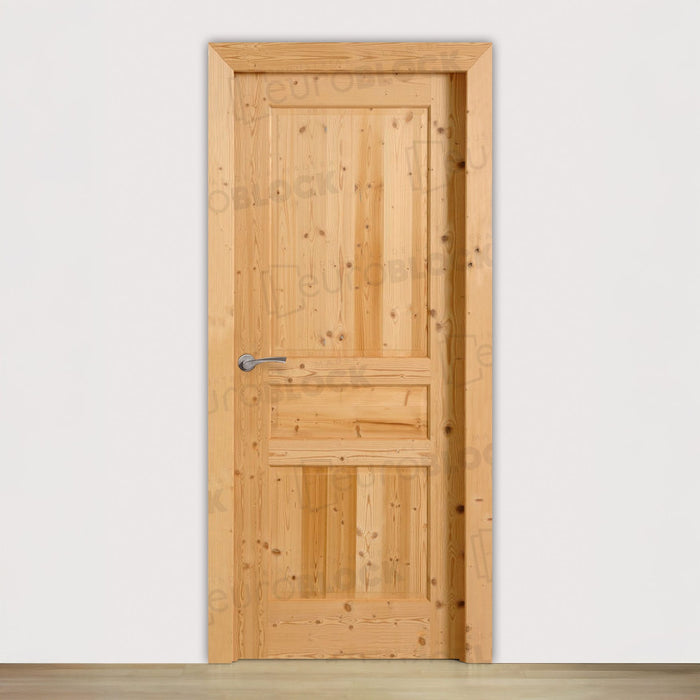 Puerta Block Rústica de Madera PM-3002