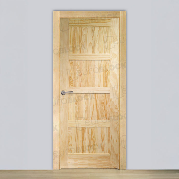 Puerta Block Rústica de Madera PM-3170