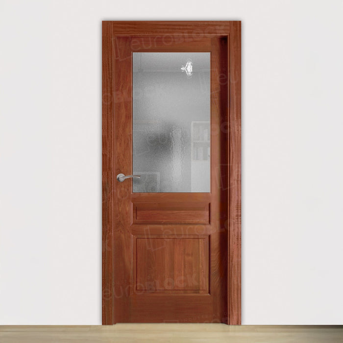 Puerta Block Rústica de Madera Prado ZV1