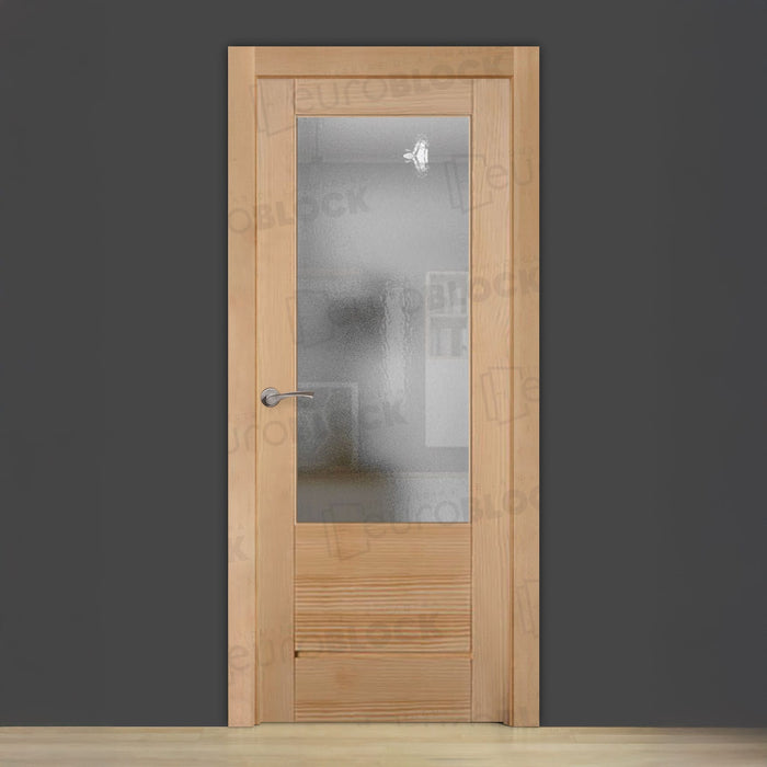 Puerta Block Rústica de Madera Toledo ZV1