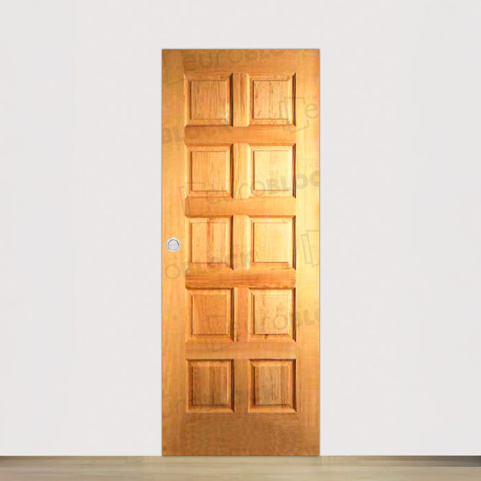 Puerta Corredera de Interior de Madera 10-Tableros