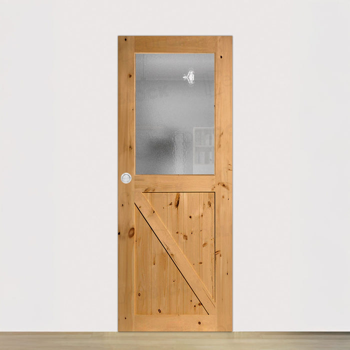 Puerta Corredera de Interior de Madera GR001 Teñida ZV1