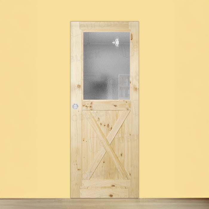 Puerta Corredera de Interior de Madera GR003 ZV1 (Madera sin barnizar)