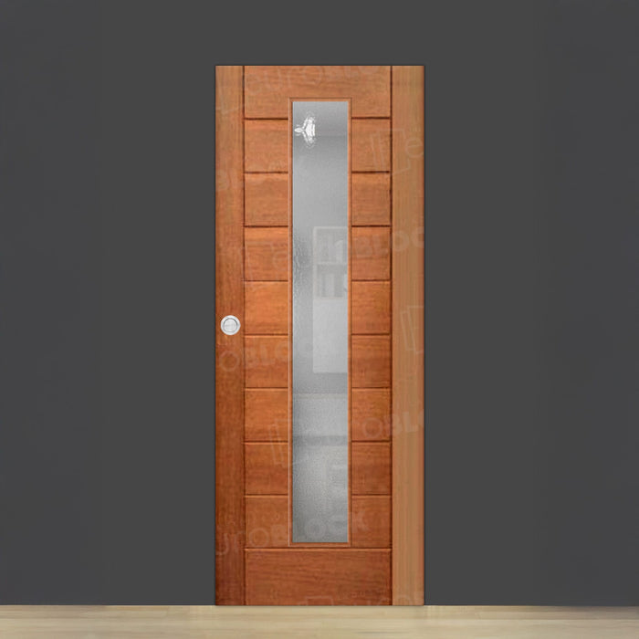 Puerta Corredera de Interior de Madera PM-5020 Roble V1C