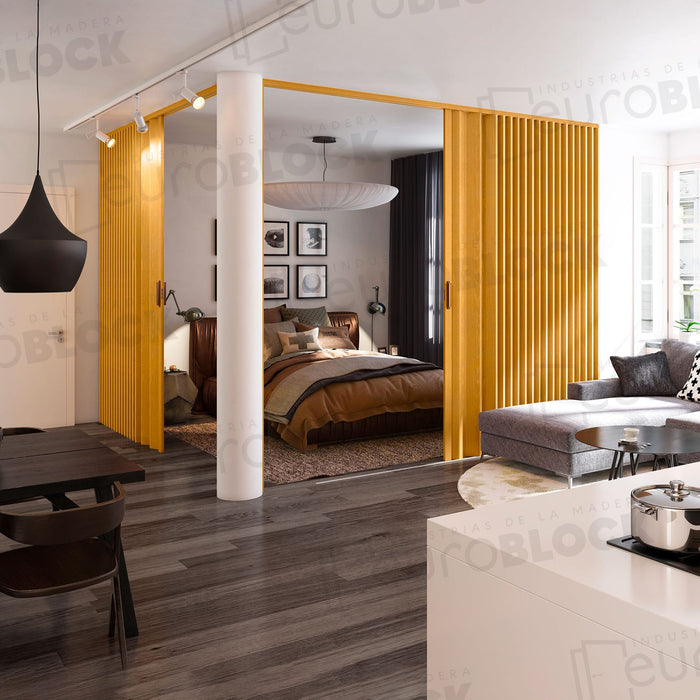 Puerta Plegable PVC Berna Alto 245 cm.