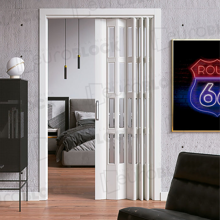 Puerta Plegable PVC Niza Alto 225 cm.