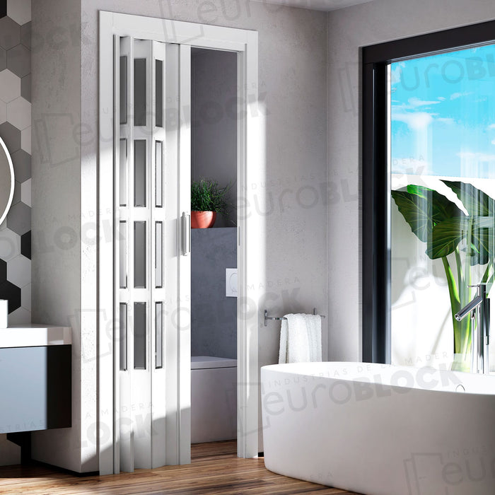 Puerta Plegable PVC Niza Alto 205 cm.