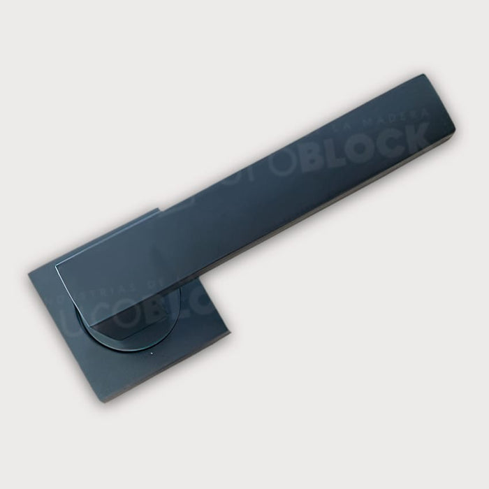 Manilla de Roseta SC-C400 Negra para Puerta de Interior